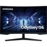 F (A bis G) SAMSUNG Curved-Gaming-LED-Monitor "Odyssey G5 C27G54TQBU" Monitore schwarz Monitore