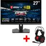 F (A bis G) MSI Gaming-LED-Monitor "Optix MAG274QRFDE-QD" Monitore schwarz Monitore