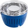 Holzkohlegrill LOTUSGRILL "Classic (G340)" Grills Gr. H: 27 cm, blau (tiefblau) Holzkohlegrills