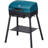 Gasgrill ENDERS "Explorer Next Pro Caravan, Version 30 mbar" Grills Gr. B/H/T: 59 cm x 47 cm x 80 cm, blau (blau, schwarz) Gasgrills