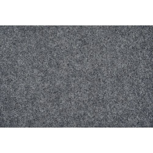 ANDIAMO Teppichboden "Coupon Invita" Teppiche Meterware, Breite 200 cm, uni, Nadelvlies, für Stuhlrollen geeignet Gr. B: 200 cm, 5 mm, 1 St., grau Teppiche