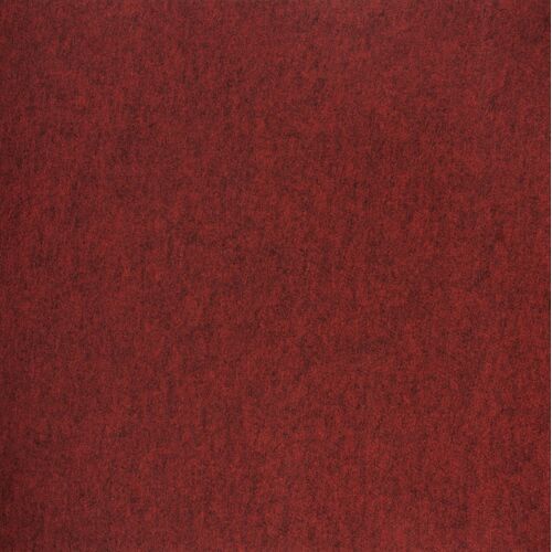ANDIAMO Teppichboden "Coupon Invita" Teppiche Meterware, Breite 200 cm, uni, Nadelvlies, für Stuhlrollen geeignet Gr. B: 400 cm, 5 mm, 1 St., rot Teppiche