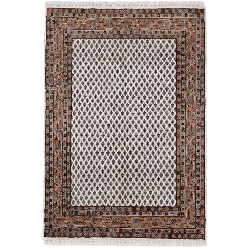 Orientteppich WOVEN ARTS "Orientteppich Mir" Teppiche Gr. B/L: 120 cm x 180 cm, 15 mm, 1 St., beige (creme) Orientalische Muster