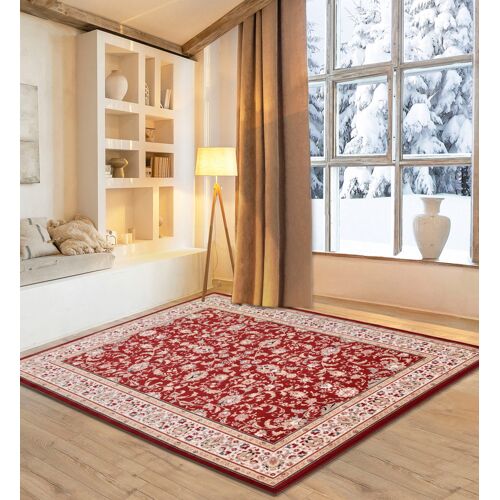 Orientteppich HOME AFFAIRE "Oriental D2" Teppiche Gr. B/L: 80 cm x 150 cm, 10 mm, 1 St., rot Orientalische Muster