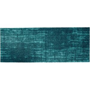 Fußmatte SALONLOEWE Teppiche Gr. B/L: 175 cm x 115 cm, 7 mm, 1 St., blau (petrol) Fußmatten einfarbig
