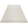 Wollteppich ESPRIT "Cairo ESP-2206" Teppiche Gr. B/L: 160 cm x 230 cm, 10 mm, 1 St., beige Fransenteppich Baumwollteppiche