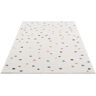 Kinderteppich CARPET CITY "Anime9396" Teppiche Gr. B/L: 160 cm x 230 cm, 11 mm, 1 St., beige (creme) Kinder Spielteppich Kinderzimmerteppiche Spielteppich, Bunte Punkte, Weicher Flor, Pflegeleicht, Kinderzimmer