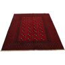 Orientteppich WOVEN ARTS "Afghan Akhche Bokhara" Teppiche Gr. B/L: 120 cm x 180 cm, 8 mm, 1 St., rot Orientalische Muster