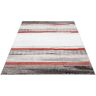 Teppich CARPET CITY "Moda 1142" Teppiche Gr. B/L: 190 cm x 280 cm, 11 mm, 1 St., rot Esszimmerteppiche Kurzflor, Wohnzimmer