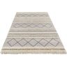 Teppich FREUNDIN HOME COLLECTION "Safi" Teppiche Gr. B/L: 115 cm x 170 cm, 35 mm, 1 St., grau (grau, creme) Esszimmerteppiche