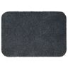 Fußmatte HOME AFFAIRE "Willa" Teppiche Gr. B/L: 72 cm x 150 cm, 9 mm, 1 St., grau (dunkelgrau) Designer Fußmatten