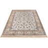 Teppich FREUNDIN HOME COLLECTION "Djamila" Teppiche Gr. B/L: 135 cm x 195 cm, 3 mm, 1 St., beige (creme) Orientalische Muster Orient-Design, Vintage-Look, Fransen, Kurzflor, weich, Wohnzimmer