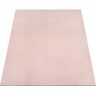 Teppich MERINOS "Loft 37, Kunstfellteppich" Teppiche Gr. B/L: 240 cm x 340 cm, 16 mm, 1 St., pink (blush) Esszimmerteppiche