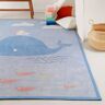 Kinderteppich ESPRIT "Whale Buddy ESP-005" Teppiche Gr. B/L: 140 cm x 200 cm, 10 mm, 1 St., blau Kinder Kinderzimmerteppiche