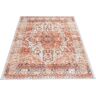 Teppich HOME AFFAIRE "Helen" Teppiche Gr. B/L: 80 cm x 150 cm, 6 mm, 1 St., orange (orange, beige) Esszimmerteppiche