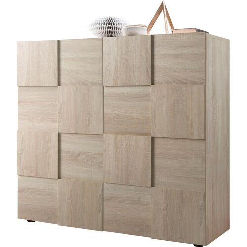 Lc Highboard LC „Dama“ Sideboards braun (eiche sonoma) Highboards Breite 121 cm