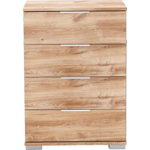 Wimex Nachtkommode WIMEX „Easy“ Sideboards Gr. B/H/T: 52 cm x 74 cm x 38 cm, 4, braun (plankeneichefarben) Nachtkonsolen und Nachtkommoden