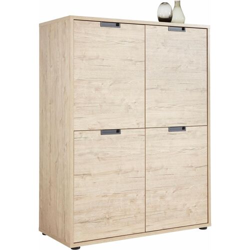 Lc Highboard LC „Palma“ Sideboards braun (eichefarben) Highboards Breite 106 cm