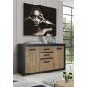 Sideboard INOSIGN "Bruegge" Sideboards Gr. B/H/T: 153 cm x 88 cm x 43 cm, 2, grau (fresko) Sideboards