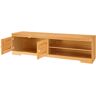 Lowboard HOME AFFAIRE "Cubrix" Sideboards Gr. B/H/T: 162 cm x 45 cm x 44 cm, beige (natur gebeizt, gewachst) Lowboards