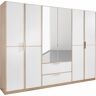 Kleiderschrank RAUCH "Essensa" Schränke Gr. B/H/T: 271 cm x 210 cm x 54 cm, 6 St., weiß (struktureichefarben hell, weiß) Kleiderschränke