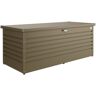 Aufbewahrungsbox BIOHORT "Freizeitbox 180" Aufbewahrungsboxen Gr. B/H/T: 181 cm x 71 cm x 79 cm, braun (bronzefarben) Boxen und Kisten BxTxH: 181x79x71 cm, bronzefarben metallic