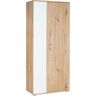 Kleiderschrank INOSIGN "Wien, Kinderkleiderschrank" Schränke Gr. B/H/T: 70 cm x 159 cm x 35 cm, 2 St., weiß (artisan, oak, nachbildung, weiß) Baby Kinderkleiderschrank Kinderschränke