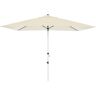 Rechteckschirm DOPPLER "Expert Auto Tilt" Standschirme beige (natur) Sonnenschirme