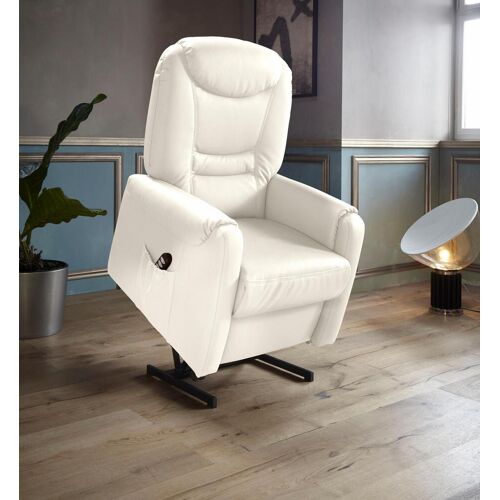 Sit&More TV-Sessel SIT&MORE „Morten“ Sessel Gr. NaturLEDER, 2-motorig-mit Aufstehhilfe, Aufstehhilfe, B/H/T: 76 cm x 115 cm x 78 cm, beige (creme) Fernsehsessel und TV-Sessel Sessel in Größe L, wahlweise mit Motor Aufstehhilfe