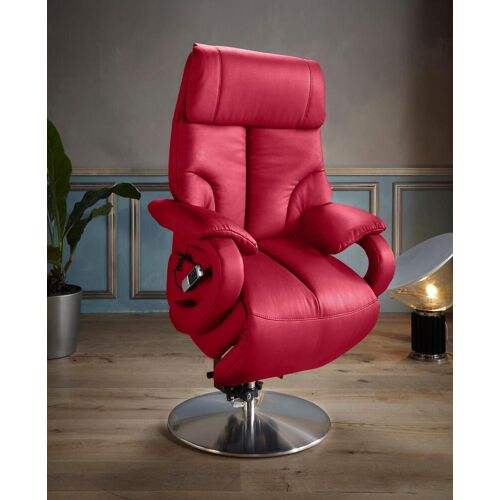 Sit&More TV-Sessel SIT&MORE „Invito“ Sessel Gr. NaturLEDER, 2-motorig-mit Aufstehhilfe, Aufstehhilfe, B/H/T: 80 cm x 115 cm x 80 cm, rot (feuerrot) Fernsehsessel und TV-Sessel in Größe L, wahlweise mit Motor Aufstehhilfe