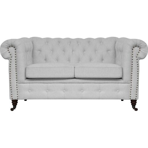 Home Affaire Chesterfield-Sofa HOME AFFAIRE „Aarburg“ Sofas Gr. B/H/T: 148 cm x 77 cm x 87 cm, Struktur, grau Chesterfieldsofas aufwändige Knopfheftung und Ziernägel im Chesterfield-Design