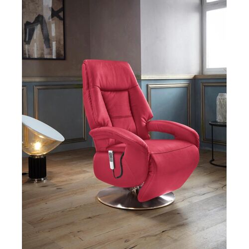 Sit&More TV-Sessel SIT&MORE „Enjoy“ Sessel Gr. NaturLEDER, 2-motorig-mit Aufstehhilfe, Aufstehhilfe, B/H/T: 74 cm x 111 cm x 77 cm, rot (feuerrot) Fernsehsessel und TV-Sessel in Größe M, wahlweise mit Motor Aufstehhilfe