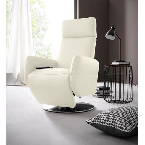 Sit&More Relaxsessel SIT&MORE „Kobra“ Sessel Gr. NaturLEDER, 2-motorig-mit Aufstehhilfe, Aufstehhilfe, B/H/T: 71 cm x 112 cm x 82 cm, beige (creme) Lesesessel und Relaxsessel in Größe L, wahlweise mit Motor Aufstehhilfe