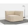 Sofa-Eckelement RAUM.ID "Norvid" Polsterelemente Gr. Struktur weich, beige (natural) Sofaelemente