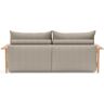 Schlafsofa INNOVATION LIVING ™ Sofas Gr. B/H/T: 230 cm x 80 cm x 118 cm, Polyester, braun (gravel) Einzelsofas