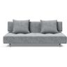 Schlafsofa INNOVATION LIVING ™ "Longhorn, Gästebett, Couch, Tagesliege, Bettsofa" Sofas Gr. B/H/T: 210 cm x 79 cm x 114 cm, Polyester, ohne Armlehnen, grau Einzelsofas