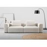 2,5-Sitzer RAUM.ID "Cushid" Sofas Gr. B/H/T: 268 cm x 62 cm x 109 cm, Feincord, weiß 2-Sitzer Sofas