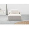 1,5-Sitzer RAUM.ID "Cushid" Sofas Gr. B/H/T: 107 cm x 62 cm x 109 cm, Feincord, weiß 2-Sitzer Sofas