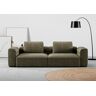 2,5-Sitzer RAUM.ID "Cushid" Sofas Gr. B/H/T: 268 cm x 62 cm x 109 cm, Easy care, grün (oliv) 2-Sitzer Sofas