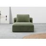 1,5-Sitzer RAUM.ID "Cushid" Sofas Gr. B/H/T: 107 cm x 62 cm x 109 cm, Cord, grün (oliv) 2-Sitzer Sofas