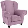 Sessel HOME AFFAIRE "King Henry" Gr. Samtcord, B/H/T: 117 cm x 111 cm x 92 cm, lila (lavendel) Cord