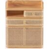 Schreibtisch HEINE HOME Tische Gr. B/H/T: 60 cm x 72,5 cm x 31 cm, beige (natur) Schreibtische