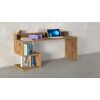 Schreibtisch INOSIGN ESSE Tische Gr. B/H/T: 180 cm x 92,5 cm x 60 cm, braun (wotan oak) Schreibtische