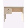 Schreibtisch HEINE HOME Tische Gr. B/H/T: 107 cm x 78 cm x 50 cm, beige (creme) Schreibtische