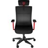 GENESIS Gaming-Stuhl ASTAT 700 G2 Stühle Gr. B/H: 50 cm x 99 cm, rot (rot, schwarz) Gamingstühle