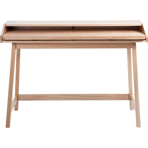 Woodman Schreibtisch WOODMAN „St. James“ Tische Gr. B/H/T: 115 cm x 84 cm x 47 cm, braun (eiche, eiche, eiche) Schreibtische Home Office Schreibtisch, Laptoptisch