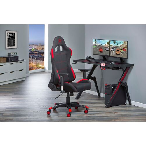 Inosign Gaming Chair INOSIGN "Gaming" Stühle B/H/T: 69 cm x 125 cm x 50 cm, rot Gamingstühle