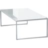 Couchtisch JANKURTZ "classico" Tische Gr. B/H/T: 60 cm x 36 cm x 60 cm, weiß Couchtisch Glas-Couchtisch Glas-Couchtische