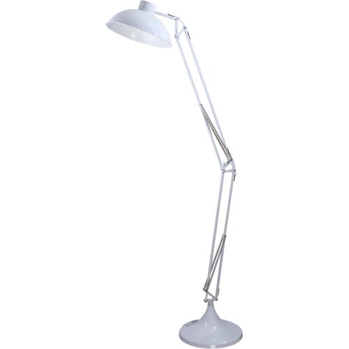 Stehlampe SALESFEVER "Jack" Lampen Gr. 1 flammig, Höhe: 173 cm, weiß Bogenlampe Bogenlampen