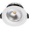 F (A bis G) LED Deckenleuchte HAVIT LIGHTING "ORA" Lampen Gr. Ø 10,6 cm Höhe: 5,4 cm, weiß LED Einbaustrahler Deckeneinbaustrahler